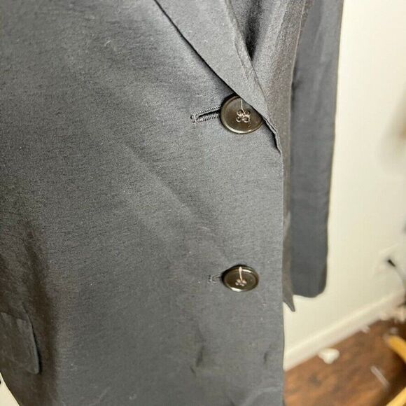 Madewell Relaxed Blazer in Softdrape Black Size L. NWT. - Picture 16 of 16